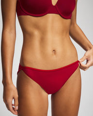 Lace Back Bikini Panty - PAINT THE TOWN RED | Soma Online