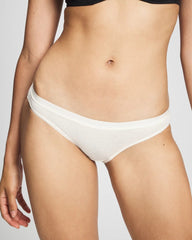 Cotton Bikini Panty - HEATHER ECRU | Soma sale