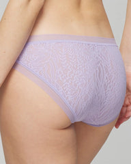 Soma Bikini Panty with Stretch Lace - WILD LAVENDER | Soma for sale