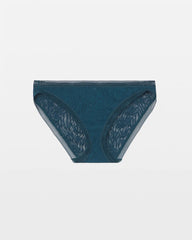 Soma Bikini Panty with Stretch Lace - DARK HARBOUR | Soma on sale