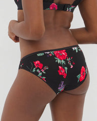 Bikini Panty with Enchanting Lace - RHAPSODY FLORA MINI BLACK | Soma near me