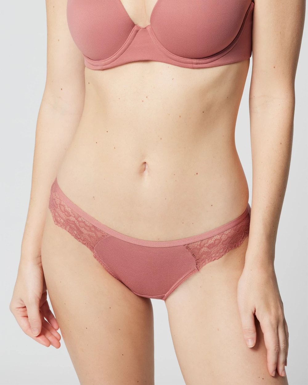 Bikini Panty with Enchanting Lace - CLAY ROSE | Soma near me