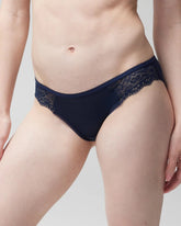 Bikini Panty with Enchanting Lace - NIGHTFALL NAVY | Soma discount