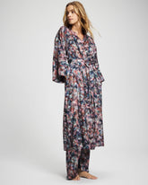 Long Robe - PETAL MOSAIC PETROL | Soma outlet