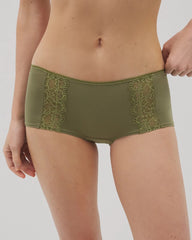Lace Boyshort Panty - VETIVER GREEN | Soma for sale