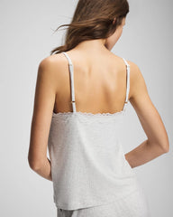 Pointelle Pajama Cami - HEATHER FROST | Soma discount