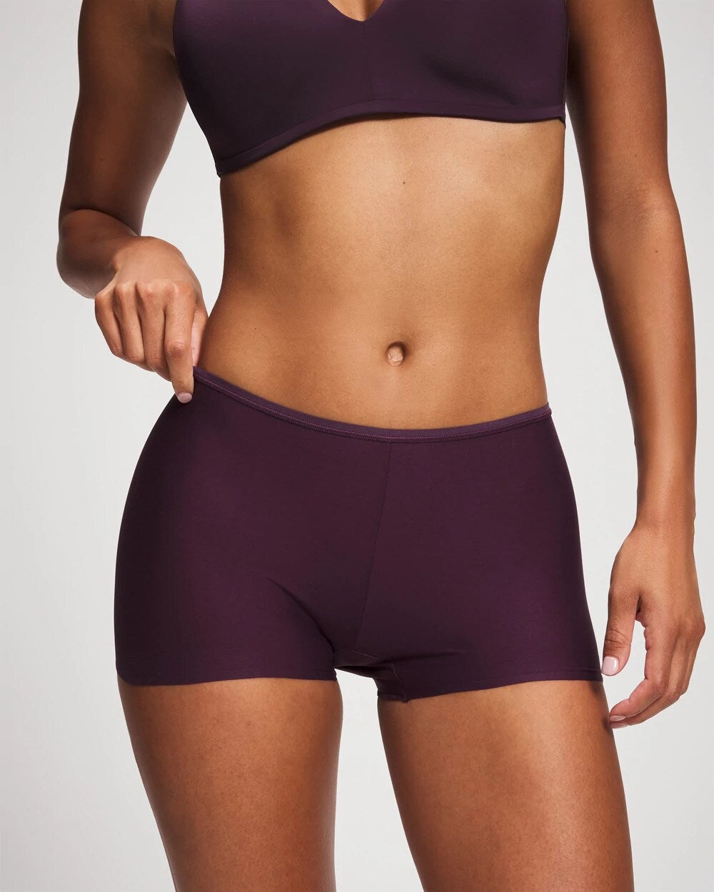 Edge Boyshort Panty - PLUM PERFECT | Soma discount