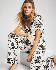 Printed Pajama Pants - REFLECTION BLOOMS CHAMP | Soma on sale