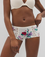 Boyshort Panty with Enchanting Lace - RHAPSODY FLORA M SUGAR | Soma sale