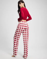 Packaged Long-Sleeve Pant Pajama Set - DREAMSCAPE PLAID CHAMP | Soma on sale