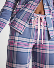 Ankle Pajama Pant - PRETTY PLAID SUNDOWN | Soma for sale