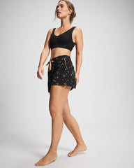 Pajama Shorts - STELLAR SCENE BLACK/FOIL | Soma on sale