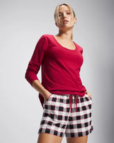 Pajama Shorts - DREAMSCAPE PLAID BLACK | Soma sale