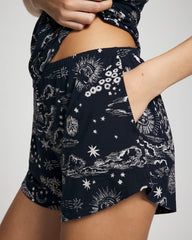 Relaxed Pajama Short - COSMIC BALLET NAVY | Soma discount