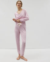 Banded Ankle Pajama Pant - CANT BE TAMED LILAC | Soma near me