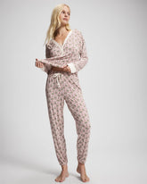 Banded Ankle Pajama Pant - PATTERNED PIECES CHAMP | Soma for sale