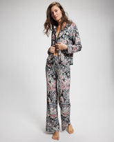 Printed Pajama Pant - REGAL PAISLEY BLACK | Soma Online
