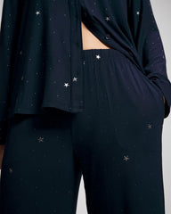 Printed Pajama Pant - SILVER DEW DROP/NAVY | Soma on sale