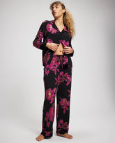 Printed Pajama Pant - GILDED BLOOMS MAGENTA | Soma Online