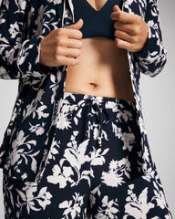 Printed Pajama Pant - SERENITY PETALS NAVY | Soma for sale