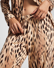 Printed Pajama Pant - SPLENDID LEOPARD AMBER | Soma on sale