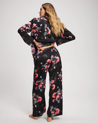 Pajama Pants - FLORAL DREAMS GRAND BLACK | Soma for sale