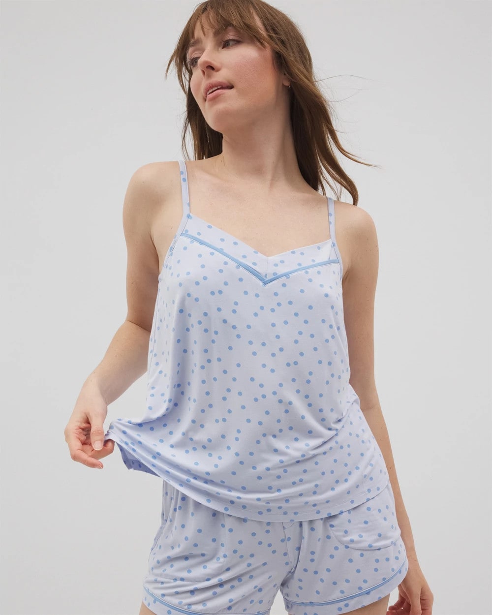 Piped Pajama Cami - MERRY DOT OCEAN AIR | Soma discount