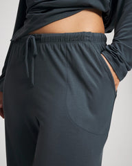 Ankle Pajama Pant - PETROL | Soma outlet