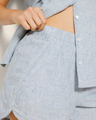 Pajama Shorts - IDYLLIC BLUE CROSSDYE | Soma outlet
