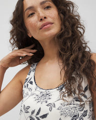 Pajama Tank With Piping - MEANDERING GARDEN CHAMP | Soma sale