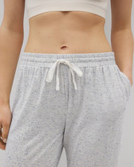 Slub Banded Ankle Pajama Pant - BLUE SLUB | Soma for sale