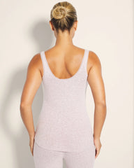 Cozyluxe Pajama Tank - PORCELAIN/ELDERBERRY CD | Soma on sale