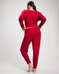 Banded Pajama Bottom - PAINT THE TOWN RED | Soma discount