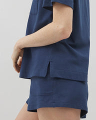 Short-Sleeve Pocket Pajama Tee - INK BLUE | Soma sale