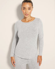 Cozyluxe Long-Sleeve Pajama Top - | Soma discount