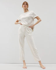 Crop Pajama Pants - HEATHER CRYSTAL | Soma sale