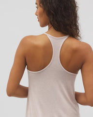 Lightweight Rib Knit Pajama Cami - HEATHER BARELY THERE | Soma Online