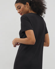 Short-Sleeve Sleepshirt - BLACK | Soma outlet