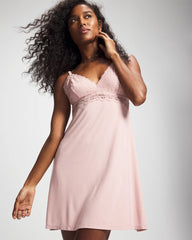 Soft Support Lace Chemise - VINTAGE PINK | Soma sale