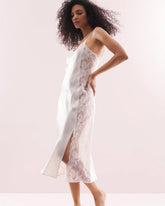 Soma's Sexiest Silk Lace Gown - IVORY | Soma near me
