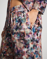 Ankle Pajama Pants - PETAL MOSAIC PETROL | Soma discount