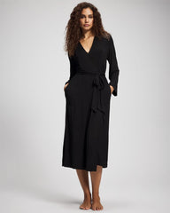 Long Robe with Lace - BLACK | Soma near me