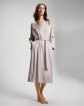 Lace Long Robe - GRAY GLASS | Soma outlet