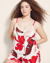 Lace Trim Pajama Cami - TROPIC LIKE ITS HOT WS | Soma on sale