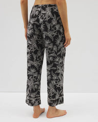 Printed Pajama Pants - PLUMERIA BLOOMS BLK CH | Soma sale