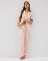 Printed Pajama Pants - SUNNY STRIPES CHAMPAGNE | Soma discount