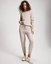 Essential Terry Jogger - HEATHER MINK | Soma outlet