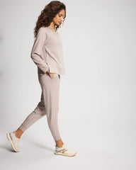 Essential Terry Jogger - HEATHER MINK | Soma outlet