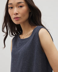 Rib Knit Sleeveless Top - HEATHER ECLIPSE | Soma sale