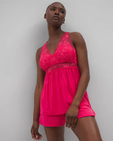 Soft Support Lace Pajama Cami - PERFECT PINK | Soma discount